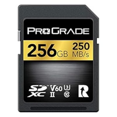 PROGRADE DIGITAL 256GB UHS-II SDXC MEMORY CARD