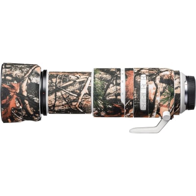 EASYCOVER NEOPRENE LENS OAK LENS PROTECTION COMPATIBLE WITH CANON RF 100-500 F4.5-7.1L IS USM FOREST CAMOUFLAGE