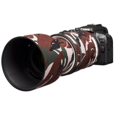 EASYCOVER OAK NEOPRENE LENS COVER FOR CANON RF 70-200MM F/4L IS USM LENS (GREEN CAMOUFLAGE)