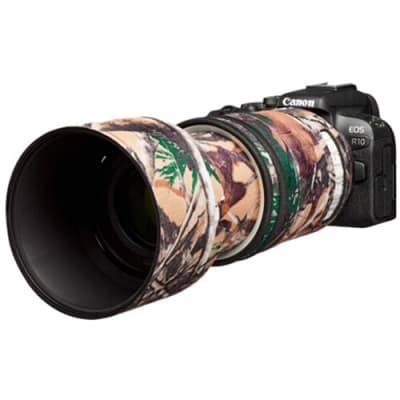 EASYCOVER OAK NEOPRENE LENS COVER FOR CANON RF 70-200MM F/4L IS USM LENS (FOREST CAMOUFLAGE)