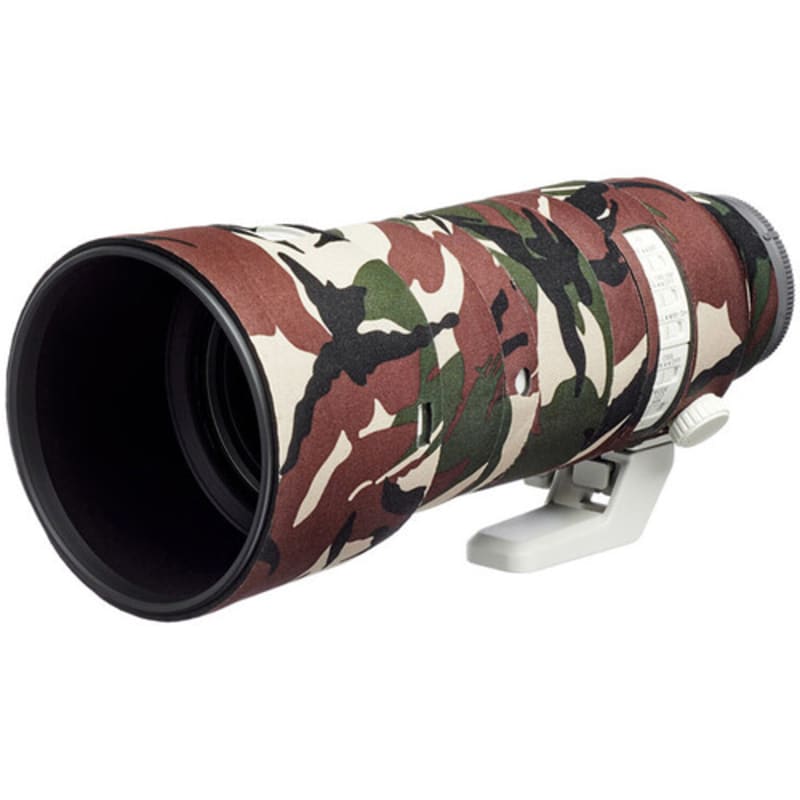 EASYCOVER LENS OAK NEOPRENE COVER FOR SONY FE 70-200MM F/2.8 GM OSS II LENS (GREEN CAMOUFLAGE)