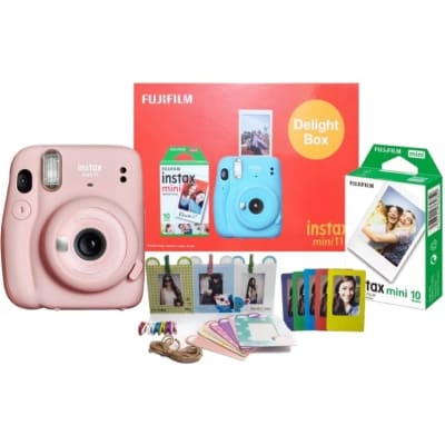 Fujifilm Instax Mini 11 Delight Box- Blush  Pink