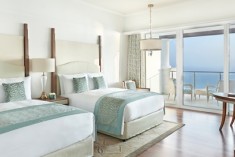 2 Queen Premier Room - Lounge Access Sea View at Waldorf Astoria Dubai Palm Jumeirah