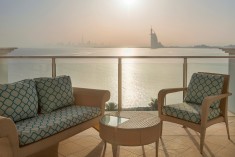 2 Queen Deluxe Room - Skyline Sea View Balcony at Waldorf Astoria Dubai Palm Jumeirah