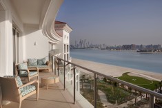 King Deluxe Room - Palm Sea View Balcony at Waldorf Astoria Dubai Palm Jumeirah