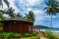 Beach Front at Bom Bom Príncipe