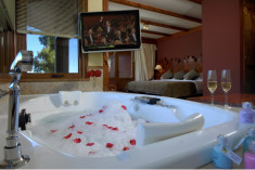 Master Suite with Private Spa 45m2 at  Charming Luxury Lodge & Private Spa