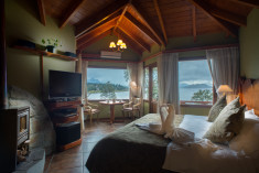 Suite deluxe with private spa 50m2 at  Charming Luxury Lodge & Private Spa