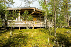 Log Cabin at  Kakslauttanen Arctic Resort 