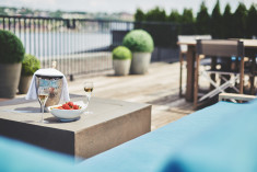 Panorama suite at Auberge Saint-Antoine