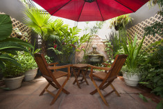 Deluxe Patio Room at Hotel Grano de Oro | Small Distinctive Hotel Member