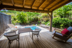 Caraibe Suite - 50m² with terrase, private plunge pool and private garden at Hotel French Coco