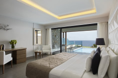 Superior Junior Suite with Private Pool & Sea View 2nd Level at Boutique 5 Hotel & Spa