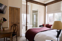 Deluxe Four Poster Room at Cotswold Grange Hotel 