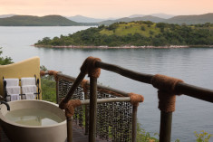 Lupita Island open-Air Villas at Lupita Island, Kipili, Lake Tanganyika. Tanzania