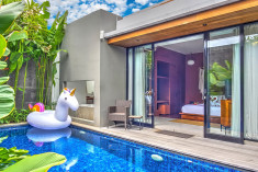 ONE BEDROOM PRIVATE POOL VILLA at Abia Villas, Legian