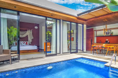 ONE BEDROOM PRIVATE POOL VILLA at Abia Villas, Legian