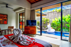 ONE BEDROOM PRIVATE POOL VILLA at Abia Villas, Legian