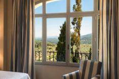 Palatial Tuscan View at Torre a Cona Wine Estate