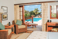 Classic Pool & Seaview Room  at Bequia Beach Hotel