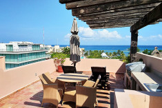 1 King Bed, One-Bedroom, Superior Suite Penthouse, Ocean View at Acanto Hotel Playa del Carmen