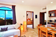 1 King Bed, One-Bedroom, Superior Suite Penthouse, Ocean View at Acanto Hotel Playa del Carmen