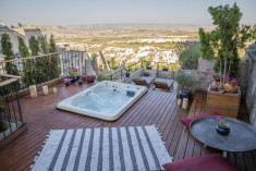 Royal King Suite with Outdoor Hot Tub at Taskonaklar - A dream BOUTIQUE style CAVE HOTEL CAPPADOCIA at Uçhisar