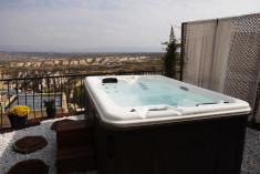 Cappadocia Deluxe Room with Terrace and Hot Tub at Taskonaklar - A dream BOUTIQUE style CAVE HOTEL CAPPADOCIA at Uçhisar