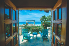 Seaside Handcrafted Stone Cottage at Oceancliff Hotel Negril