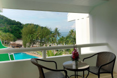 Deluxe Pool View Room at Le Meridien Phuket Beach Resort