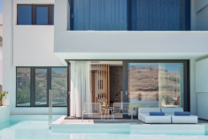 Deluxe Junior Suite Sea View with Private Pool at Lindos Grand Resort & Spa