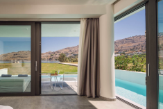 Deluxe Junior Suite Sea View with Private Pool at Lindos Grand Resort & Spa