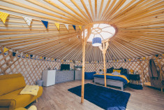 Perignon Yurt - Sleeps 2-6 at Glamp & Tipple