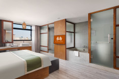 Deluxe King Room at G Mekong Hotel Phnom Penh