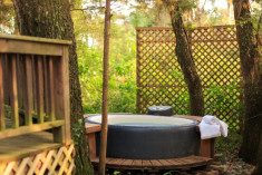 Enchanted Cabin at BlissWood Bed & Breakfast Ranch