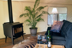 Grand Safari Tent at BlissWood Bed & Breakfast Ranch