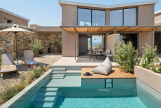 Junior Villa with Private Pool at Etheres