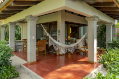 Beachfront Bungalow at Hotel Capitán Suizo | Small Distinctive Hotel Member