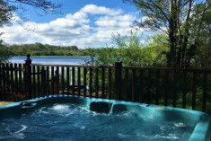 Hot Tub Lodge - Sleep 2 at The Tranquil Otter, Luxury Lodges Lake District