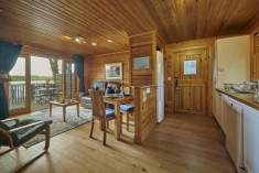 Hot Tub Lodge - Sleep 2 at The Tranquil Otter, Luxury Lodges Lake District