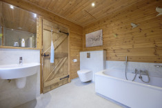 Hot Tub Lodge - Sleep 2 at The Tranquil Otter, Luxury Lodges Lake District
