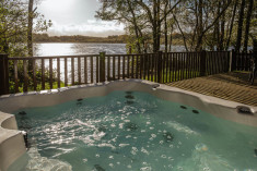 Hot Tub Lodge - Sleep 6 at The Tranquil Otter, Luxury Lodges Lake District