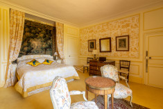 Chambre Jaune at Chateau de La Barre	