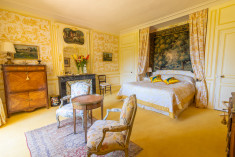 Chambre Jaune at Chateau de La Barre	