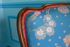 Chambre Turquoise at Chateau de La Barre	