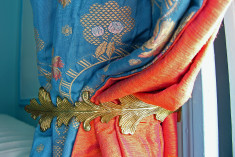 Chambre Turquoise at Chateau de La Barre	