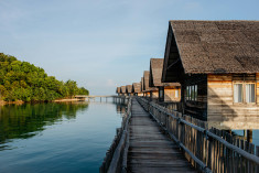 Overwater Villas at Telunas Private Island