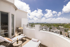 City View Junior Suite with Balcony at The Palms Hotel & Spa