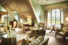 Master Suite at  Llangoed Hall