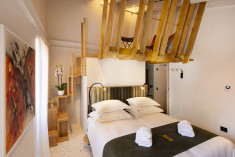 Standard double room with balcony at Spirito Santo Palazzo Storico